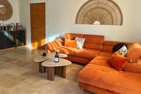 Salle à manger du gîte Le Moulin à Aix-en-Provence